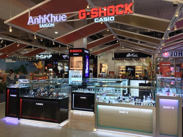 Mua đồng hồ G-Shock chính hãng ở đâu tại TP HCM và Hà Nội?